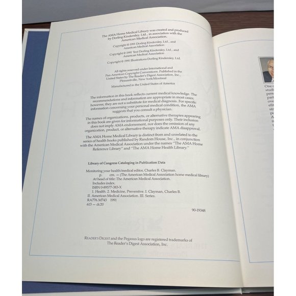 Monitoring Your Health AMA Home Medical Library Readers Digest 1991 - Picture 6 of 7